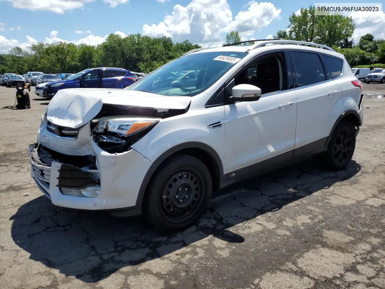 2015 Ford Escape Titanium VIN: 1FMCU9J96FUA30023 Lot: 64929005