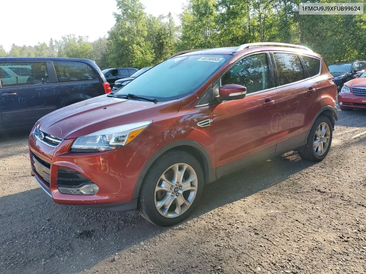 2015 Ford Escape Titanium VIN: 1FMCU9J9XFUB99624 Lot: 65768465