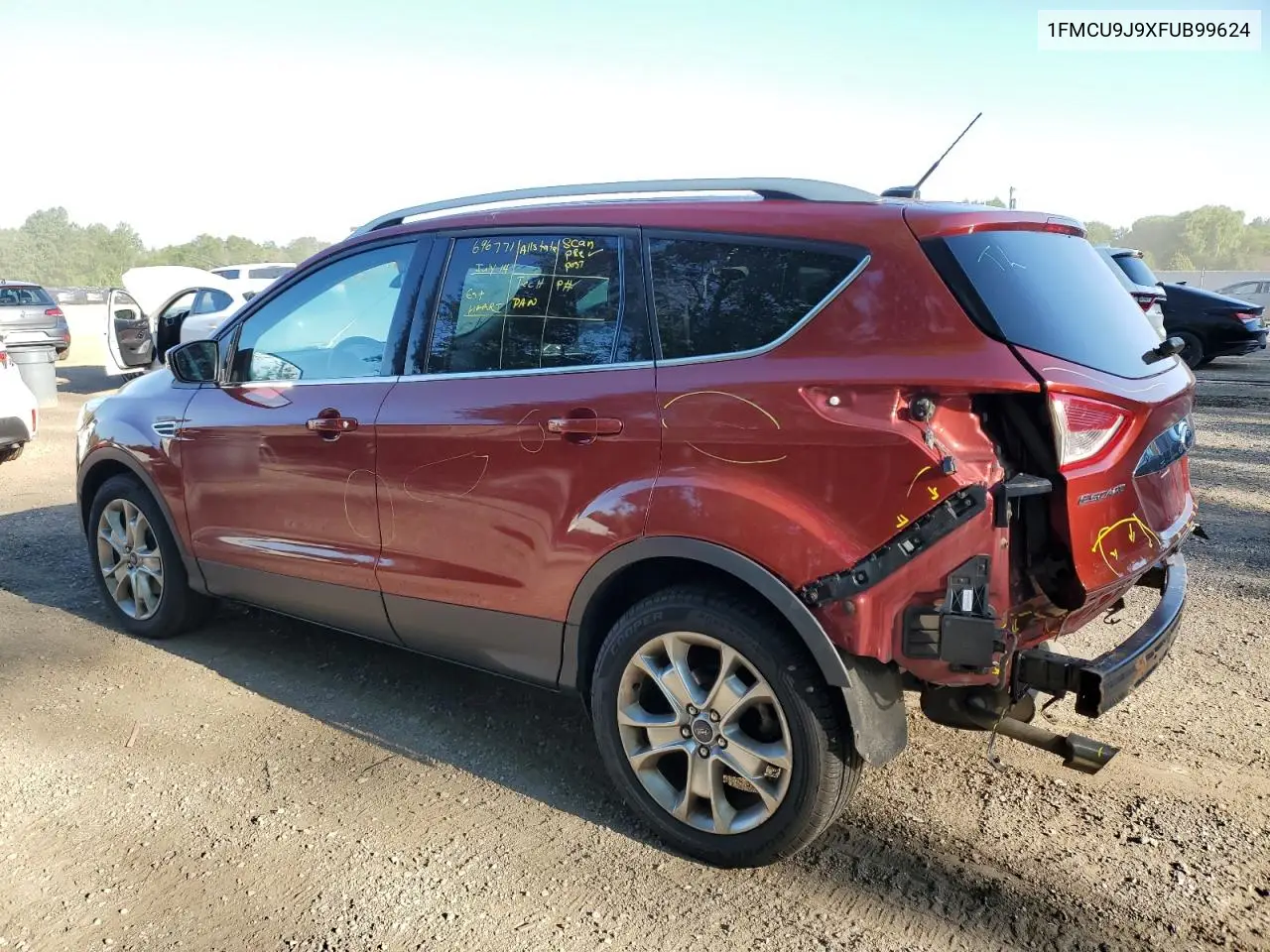 2015 Ford Escape Titanium VIN: 1FMCU9J9XFUB99624 Lot: 65768465