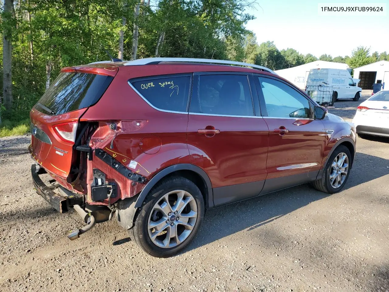 2015 Ford Escape Titanium VIN: 1FMCU9J9XFUB99624 Lot: 65768465