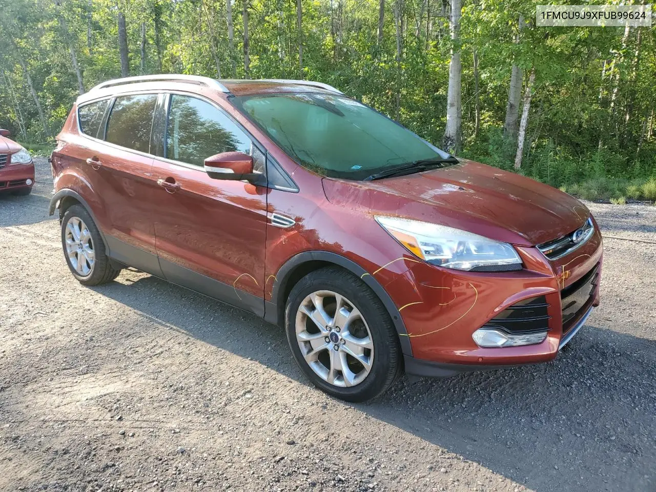 2015 Ford Escape Titanium VIN: 1FMCU9J9XFUB99624 Lot: 65768465