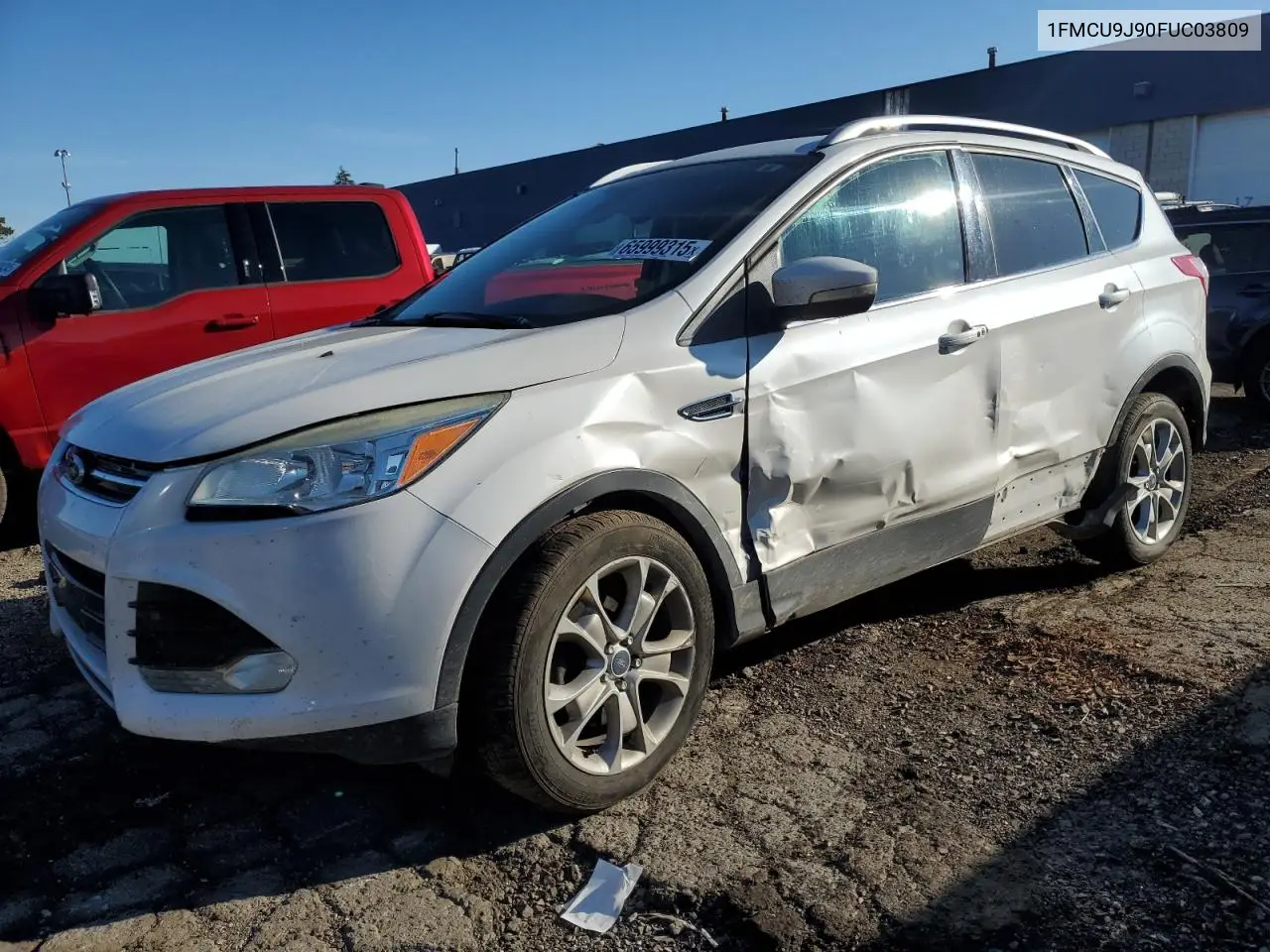 2015 Ford Escape Titanium VIN: 1FMCU9J90FUC03809 Lot: 65999315
