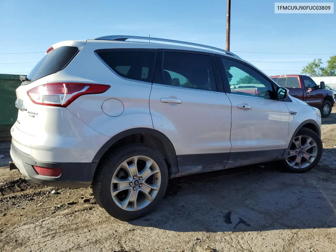 2015 Ford Escape Titanium VIN: 1FMCU9J90FUC03809 Lot: 65999315