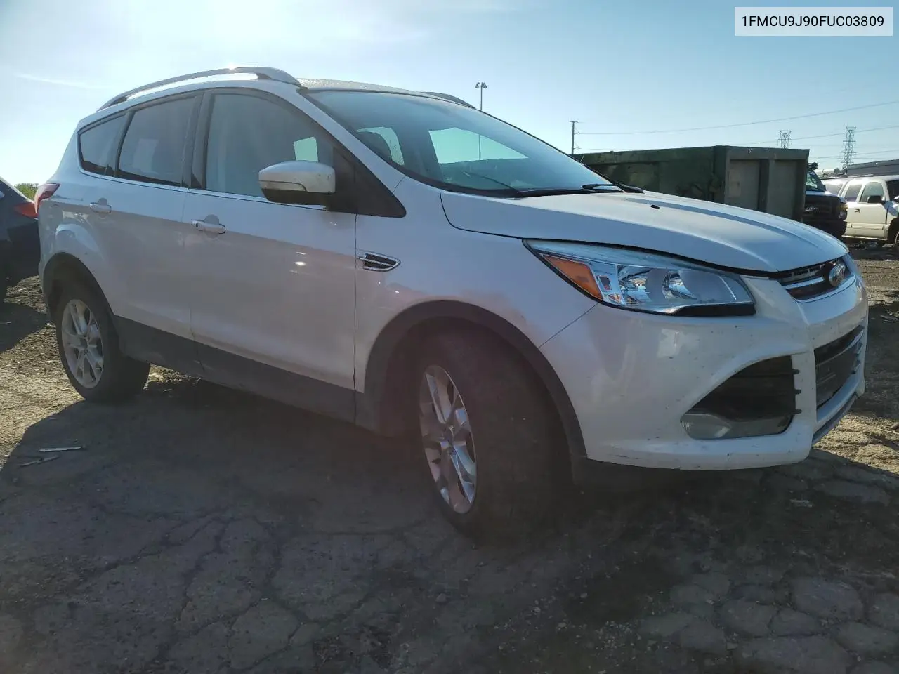 2015 Ford Escape Titanium VIN: 1FMCU9J90FUC03809 Lot: 65999315