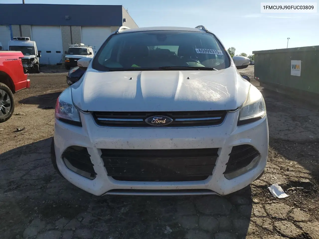 2015 Ford Escape Titanium VIN: 1FMCU9J90FUC03809 Lot: 65999315