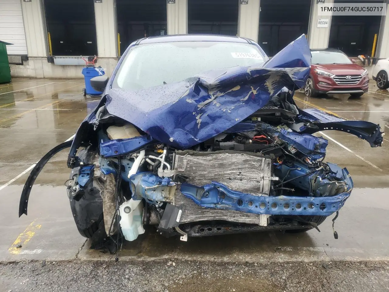 2016 Ford Escape S VIN: 1FMCU0F74GUC50717 Lot: 51976385