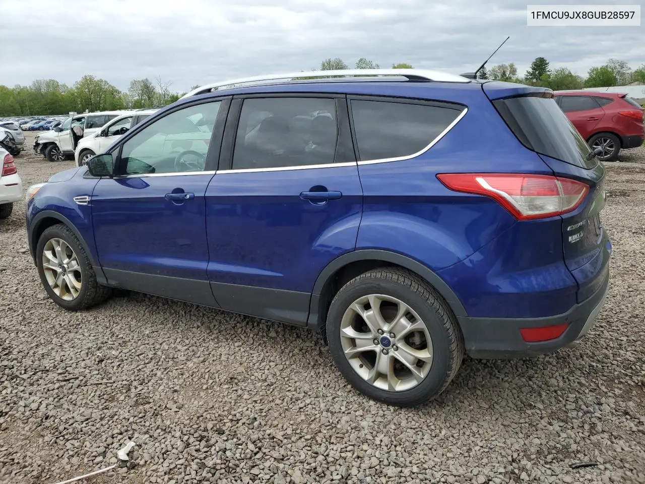 2016 Ford Escape Titanium VIN: 1FMCU9JX8GUB28597 Lot: 55515665