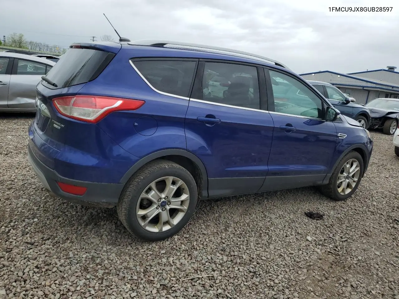 2016 Ford Escape Titanium VIN: 1FMCU9JX8GUB28597 Lot: 55515665