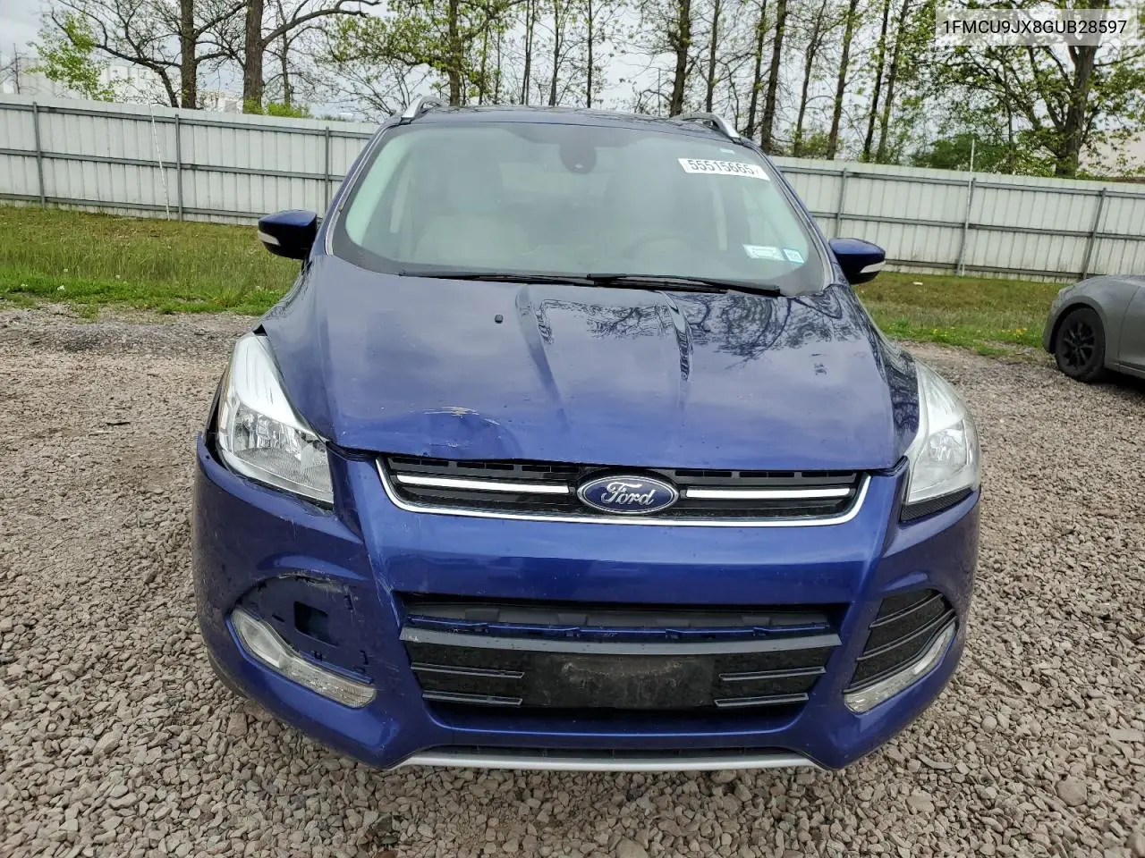 2016 Ford Escape Titanium VIN: 1FMCU9JX8GUB28597 Lot: 55515665