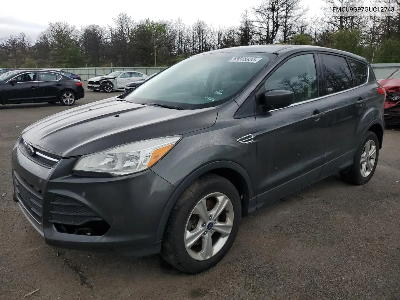 2016 Ford Escape Se VIN: 1FMCU9G97GUC12743 Lot: 56578935