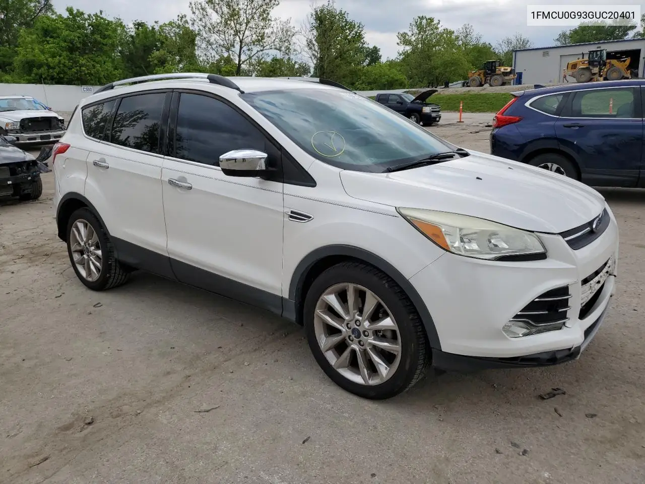 2016 Ford Escape Se VIN: 1FMCU0G93GUC20401 Lot: 56641245