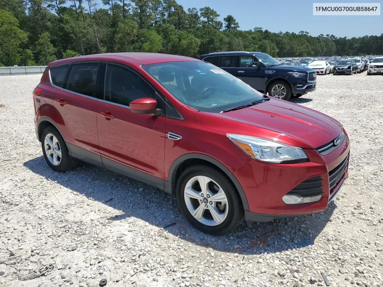 2016 Ford Escape Se VIN: 1FMCU0G70GUB58647 Lot: 56747615