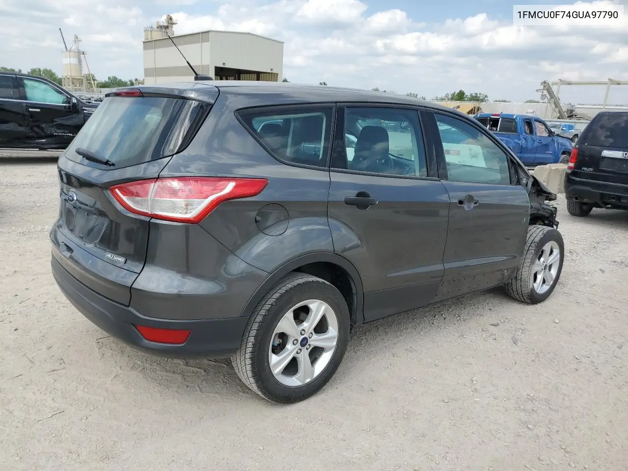 2016 Ford Escape S VIN: 1FMCU0F74GUA97790 Lot: 56838435