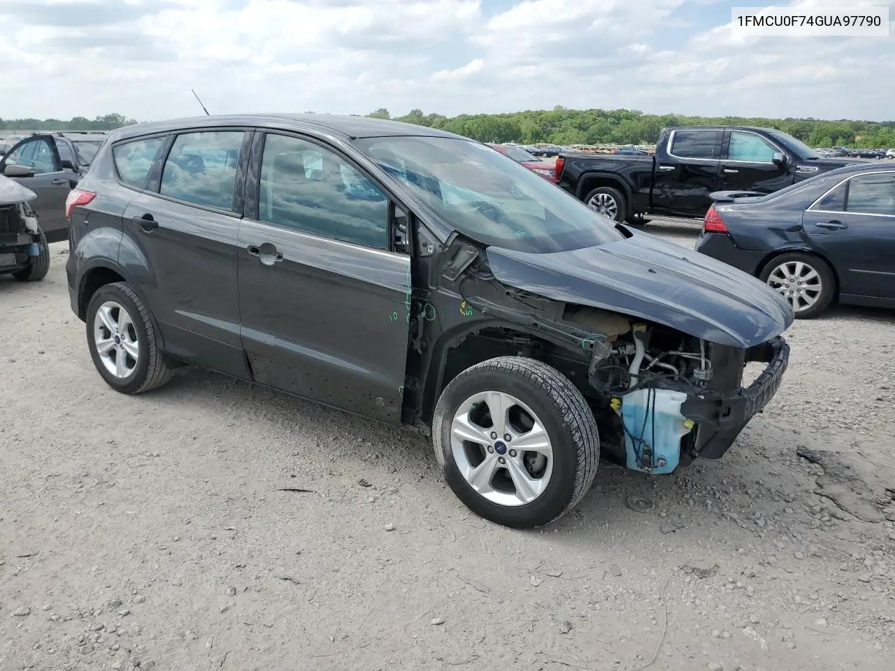 2016 Ford Escape S VIN: 1FMCU0F74GUA97790 Lot: 56838435