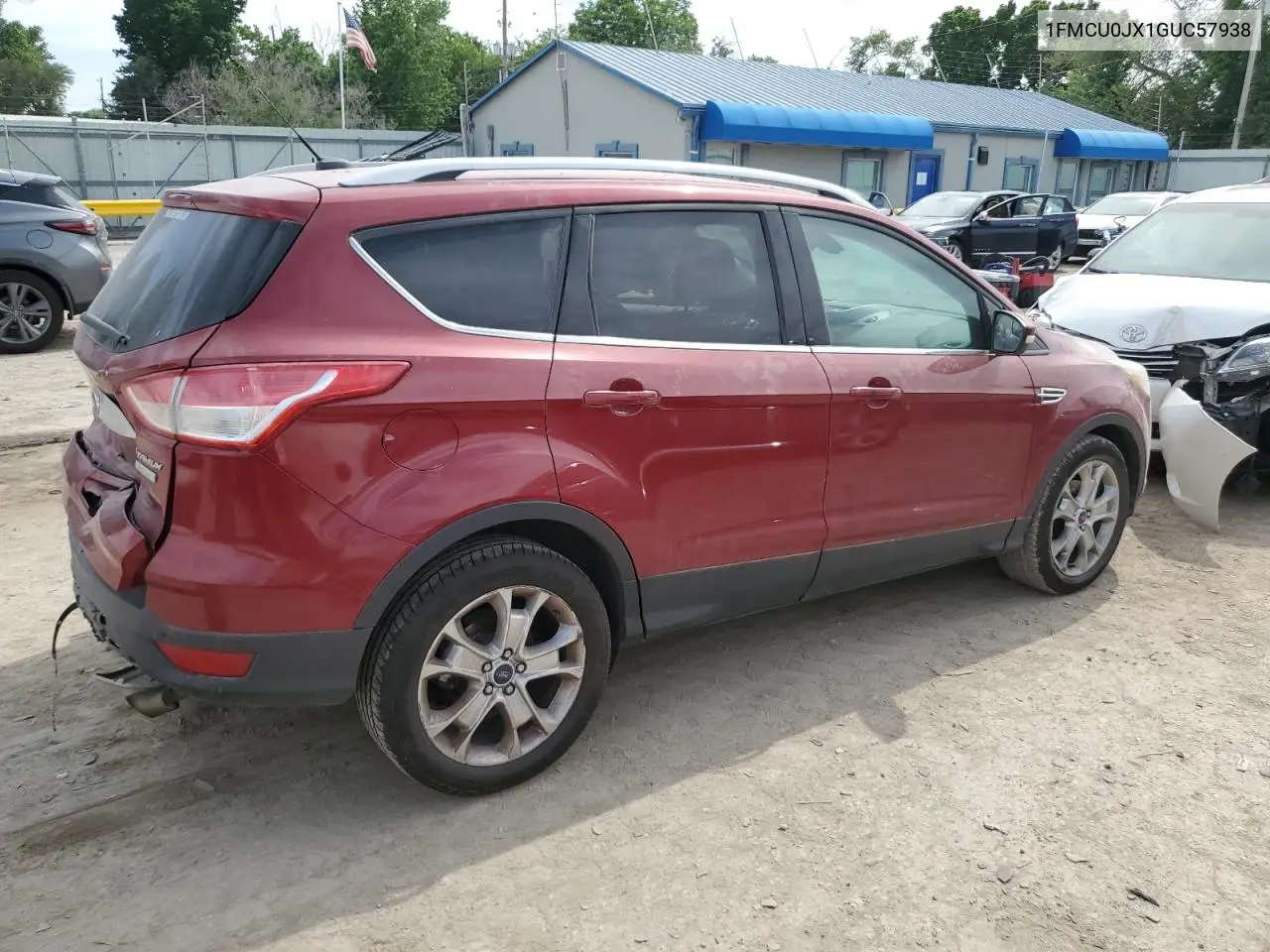 2016 Ford Escape Titanium VIN: 1FMCU0JX1GUC57938 Lot: 56874105