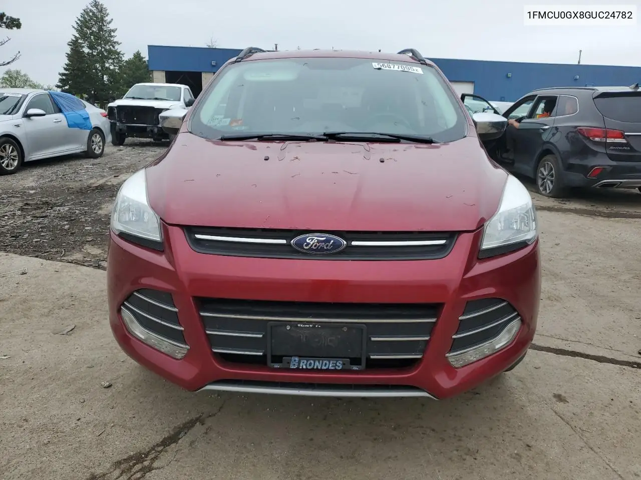 2016 Ford Escape Se VIN: 1FMCU0GX8GUC24782 Lot: 56877095