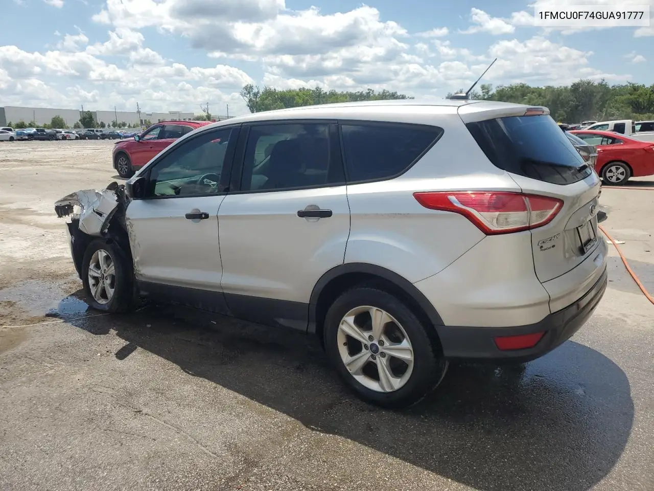 2016 Ford Escape S VIN: 1FMCU0F74GUA91777 Lot: 56908215