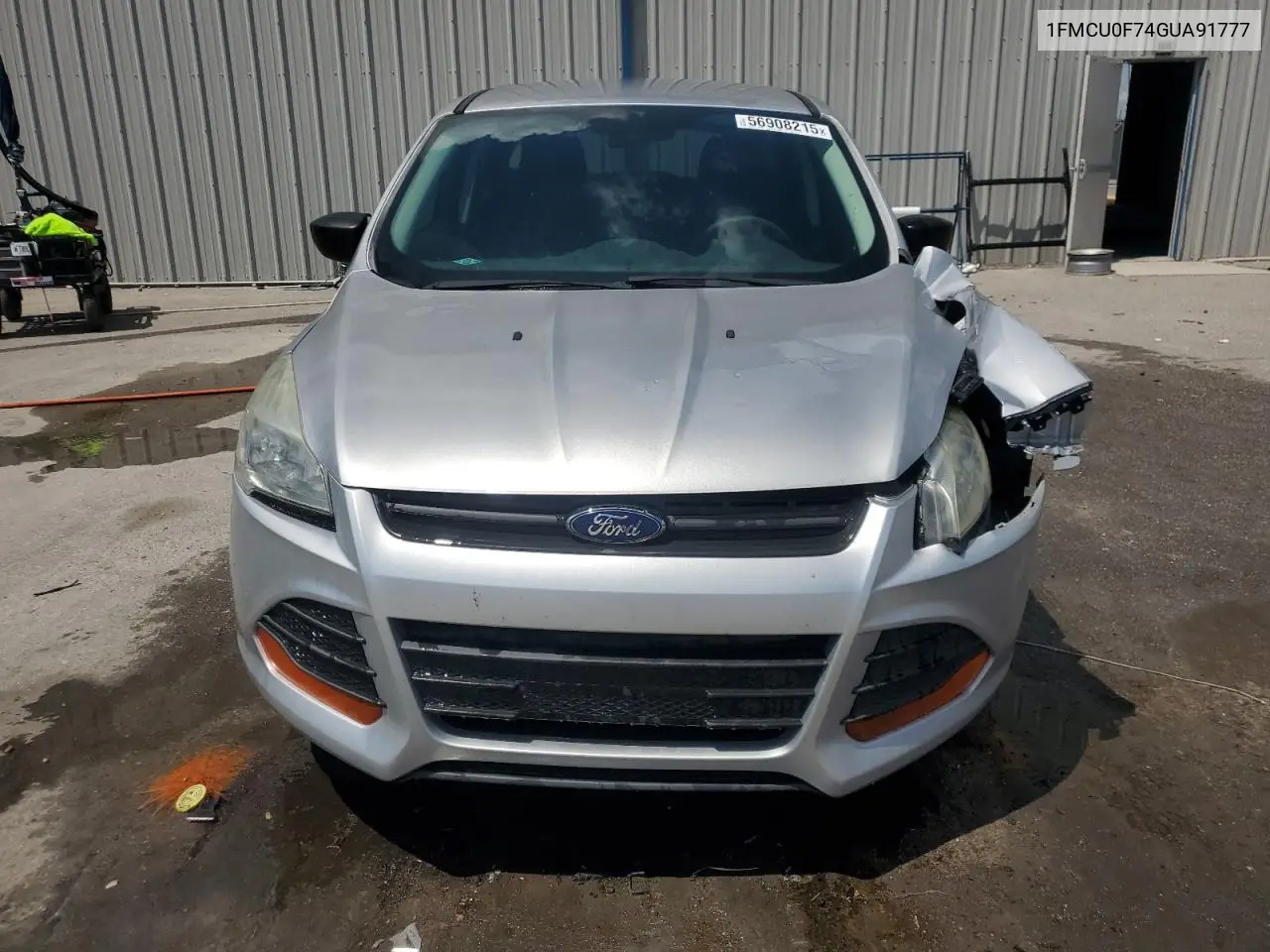 2016 Ford Escape S VIN: 1FMCU0F74GUA91777 Lot: 56908215
