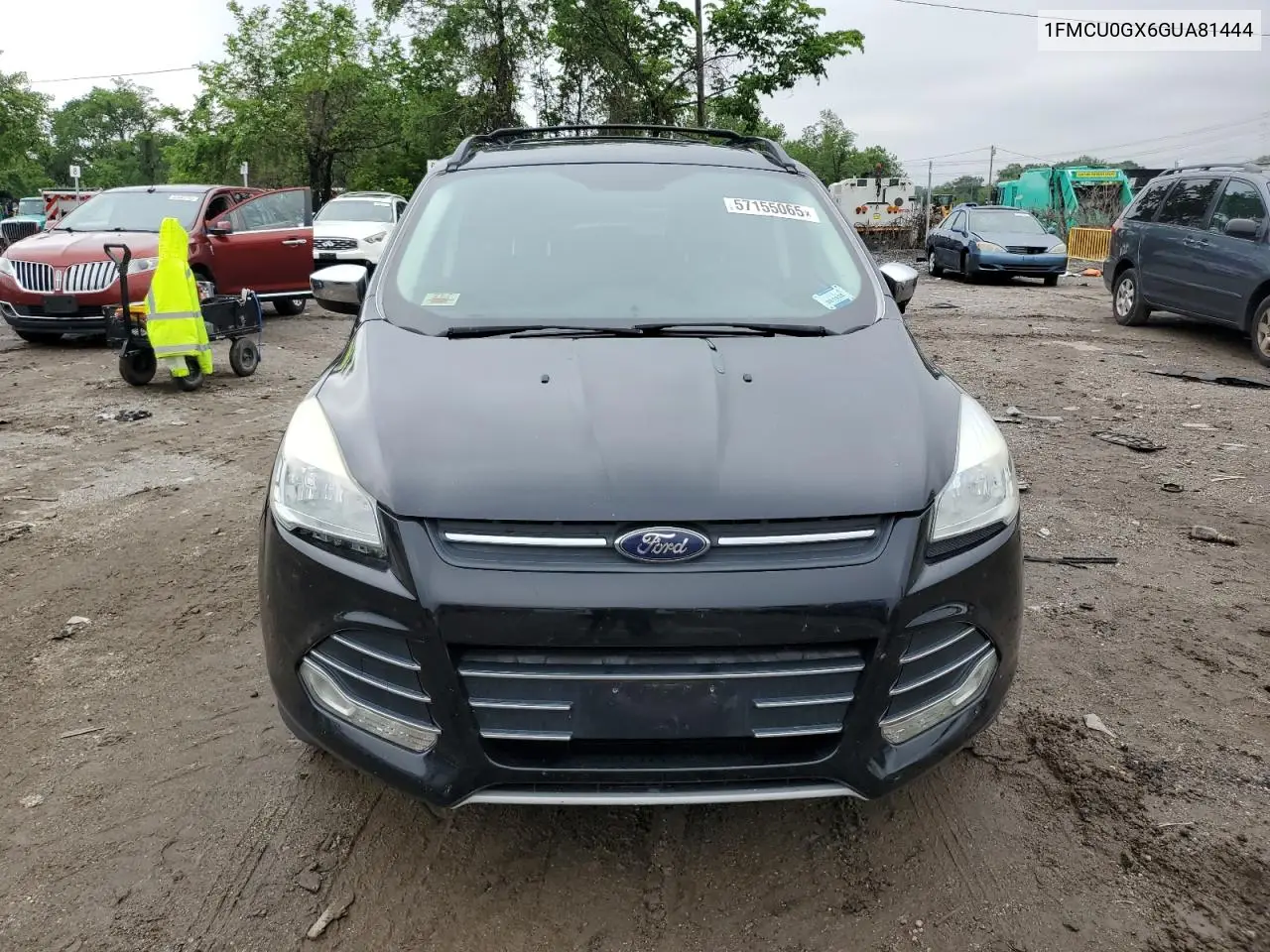 2016 Ford Escape Se VIN: 1FMCU0GX6GUA81444 Lot: 57155065