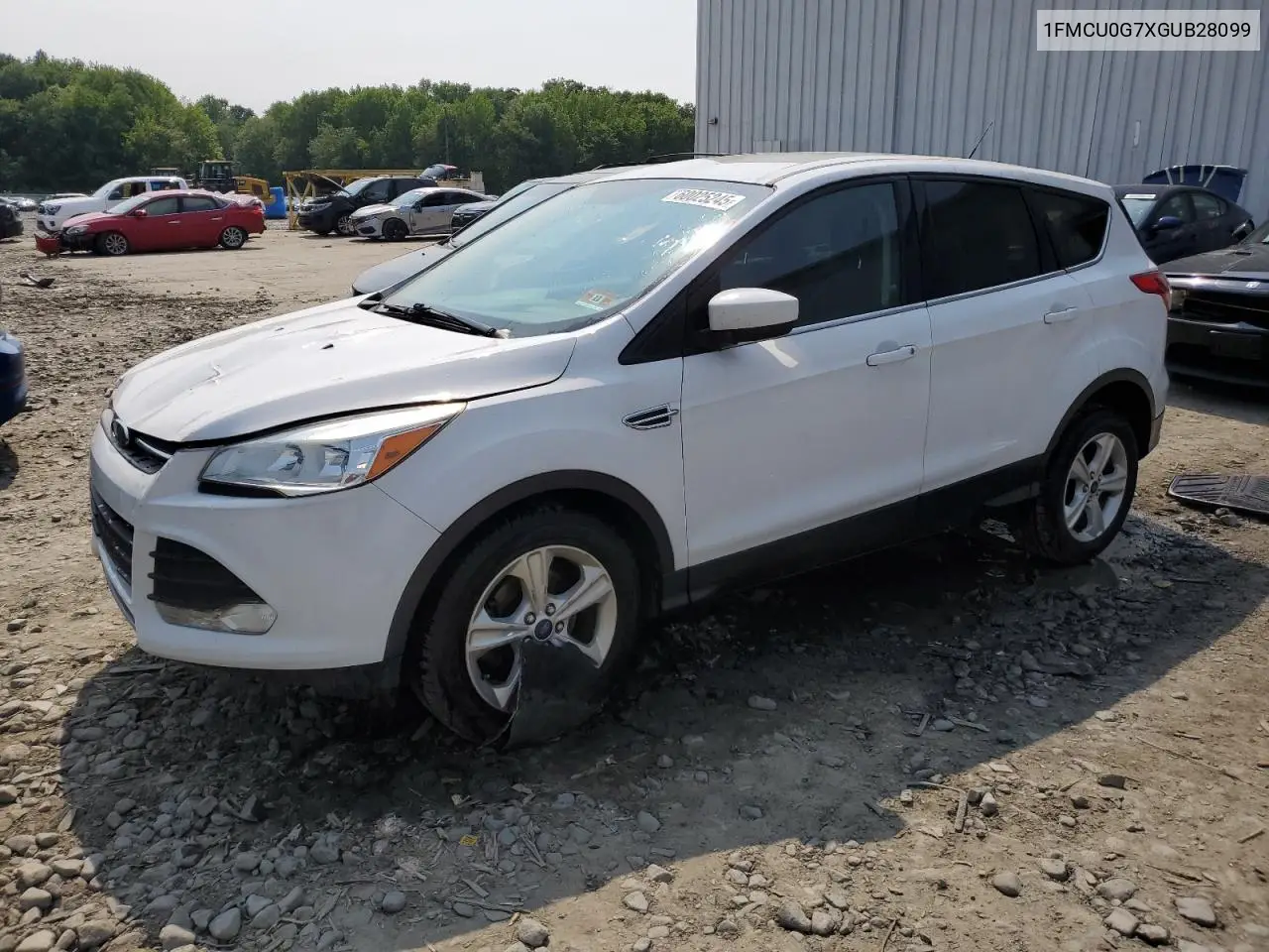 2016 Ford Escape Se VIN: 1FMCU0G7XGUB28099 Lot: 60025245
