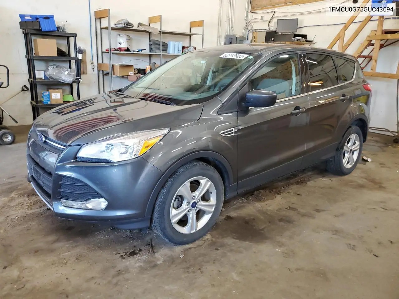 2016 Ford Escape Se VIN: 1FMCU0G75GUC43094 Lot: 62742905