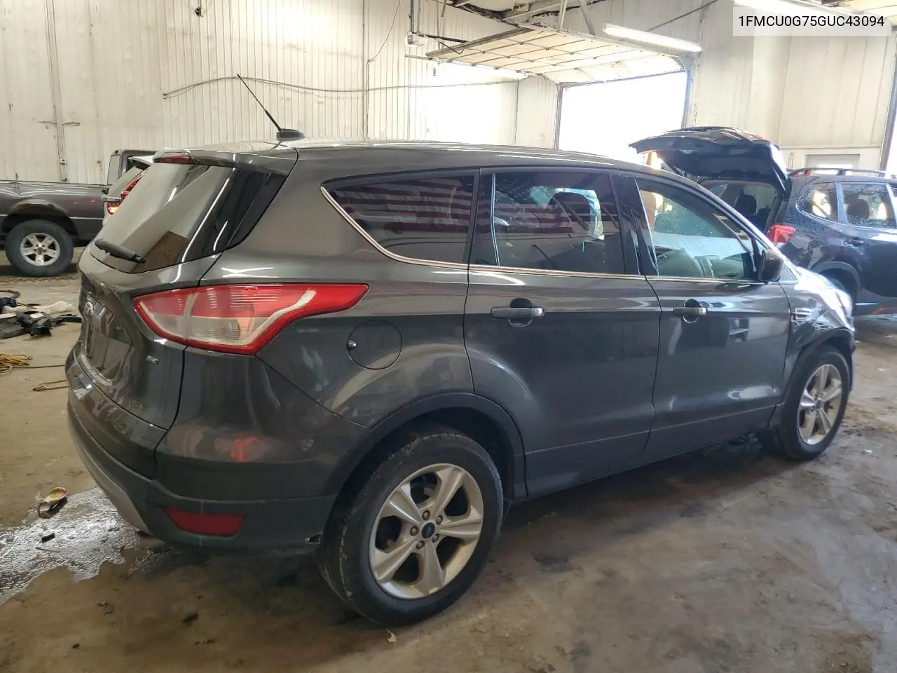 2016 Ford Escape Se VIN: 1FMCU0G75GUC43094 Lot: 62742905