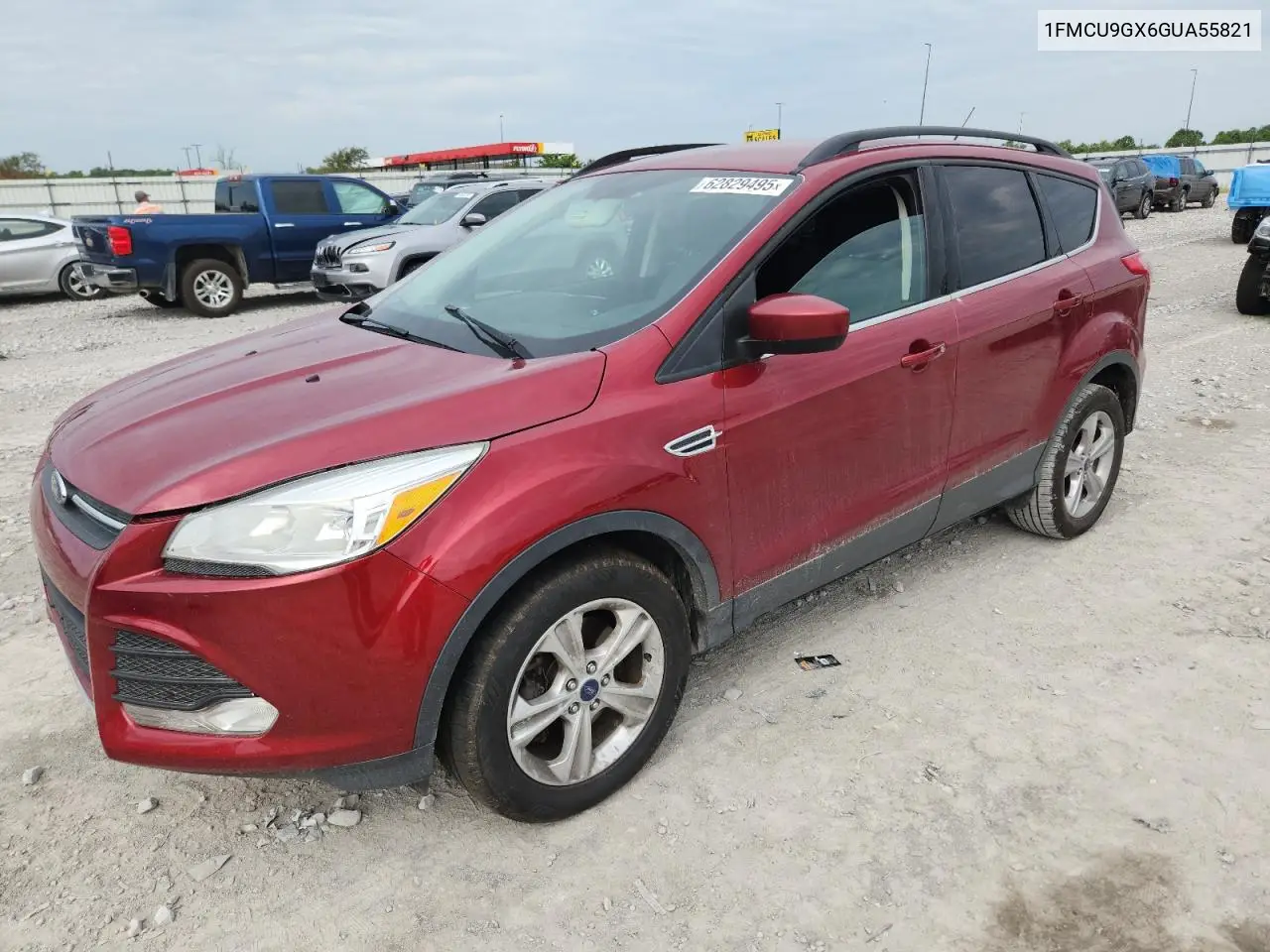 2016 Ford Escape Se VIN: 1FMCU9GX6GUA55821 Lot: 62829495