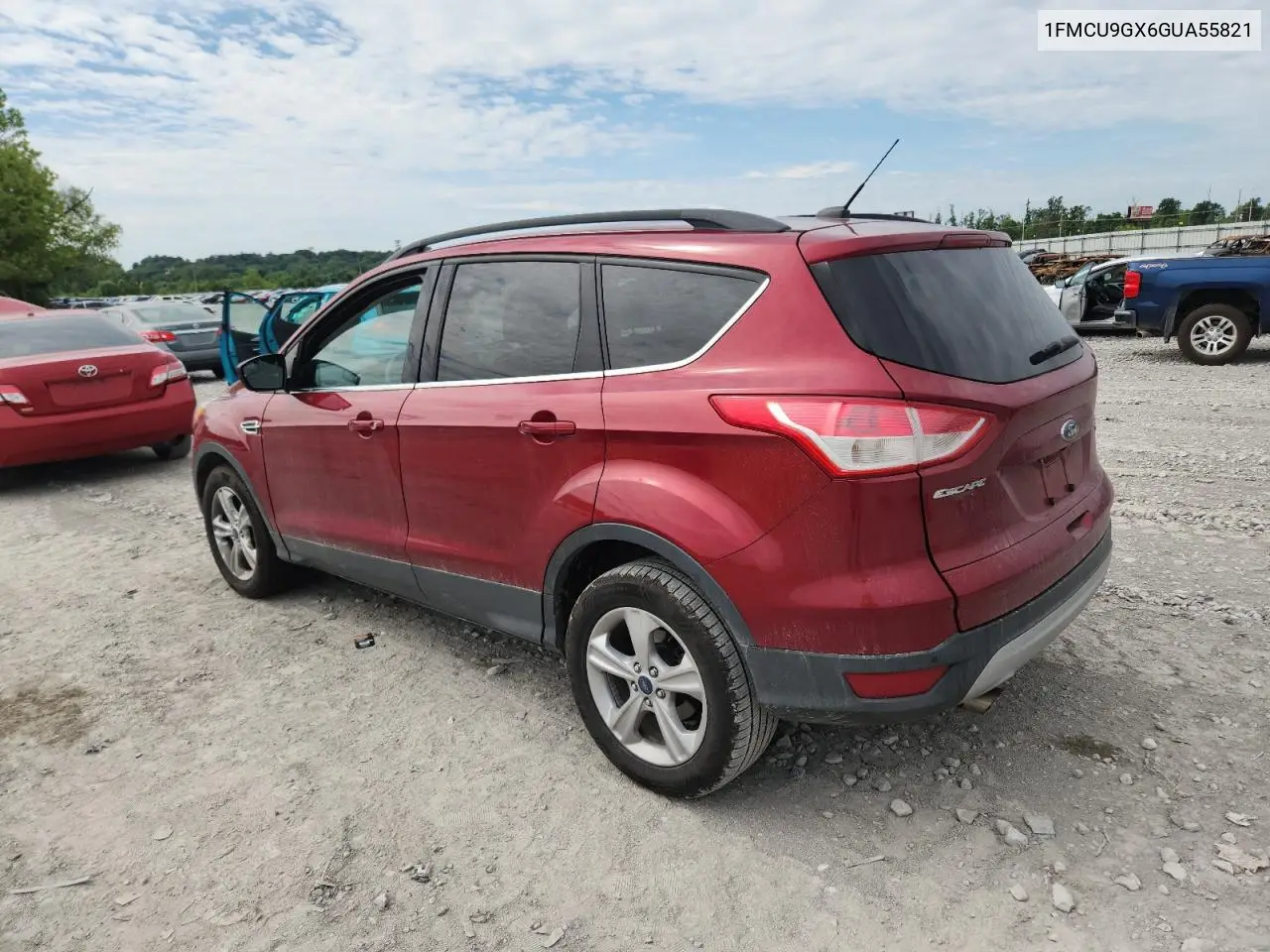 2016 Ford Escape Se VIN: 1FMCU9GX6GUA55821 Lot: 62829495
