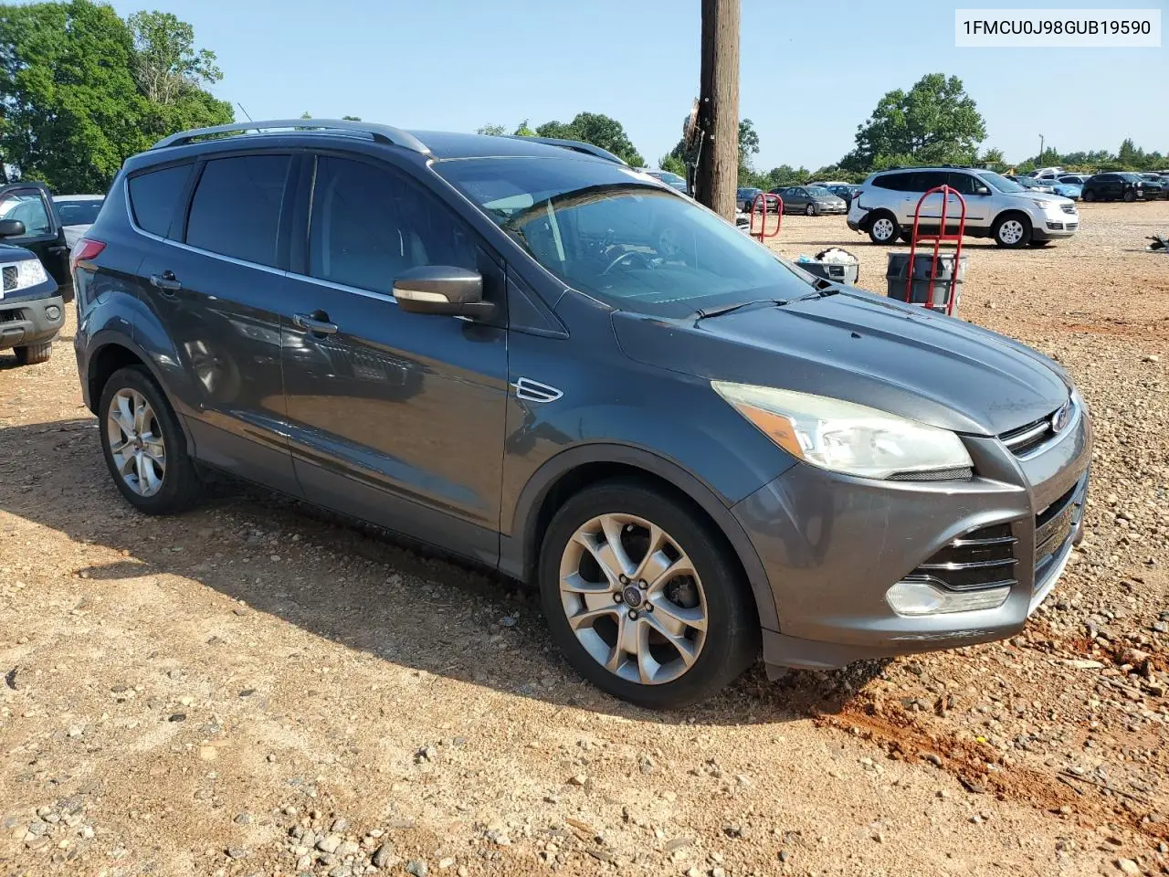 2016 Ford Escape Titanium VIN: 1FMCU0J98GUB19590 Lot: 62922055