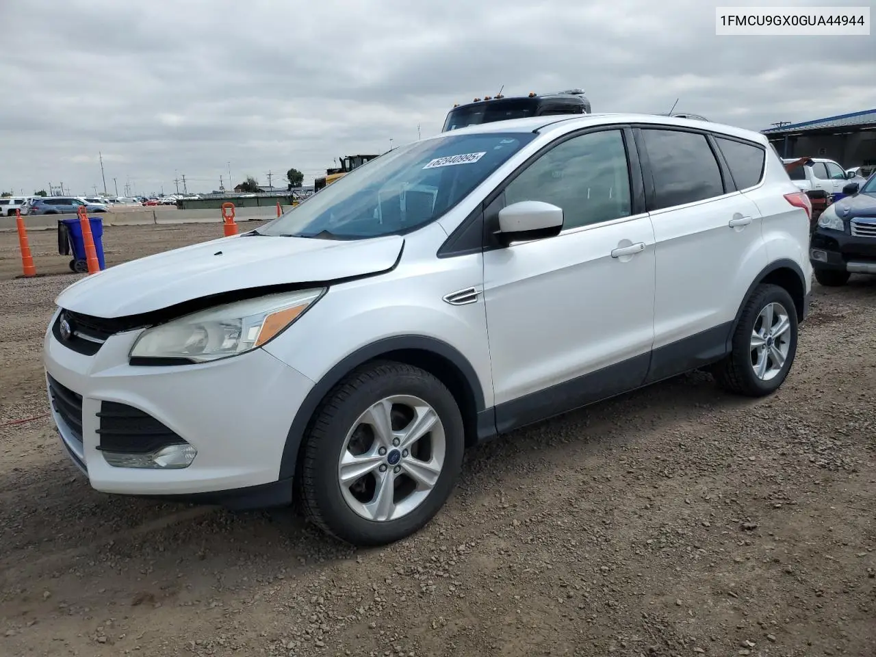 2016 Ford Escape Se VIN: 1FMCU9GX0GUA44944 Lot: 62940995