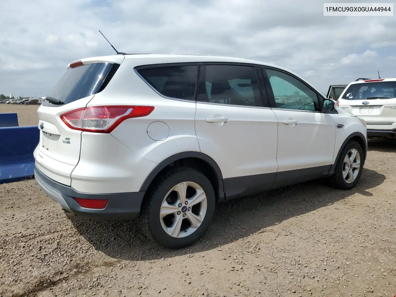 2016 Ford Escape Se VIN: 1FMCU9GX0GUA44944 Lot: 62940995