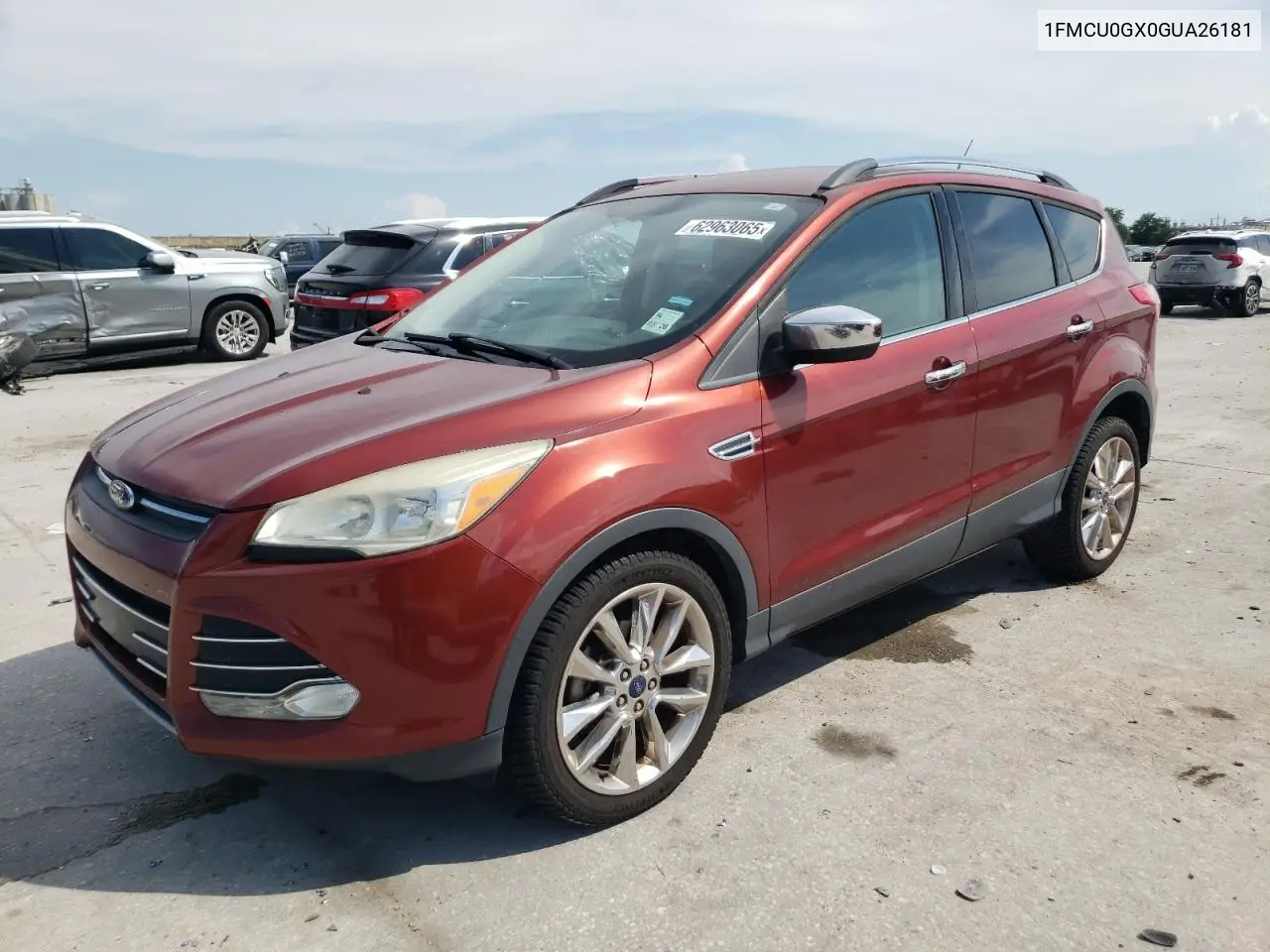 2016 Ford Escape Se VIN: 1FMCU0GX0GUA26181 Lot: 62963065