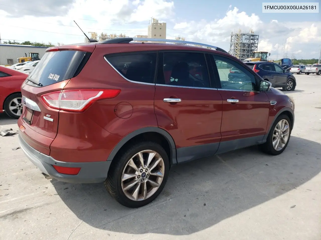 2016 Ford Escape Se VIN: 1FMCU0GX0GUA26181 Lot: 62963065