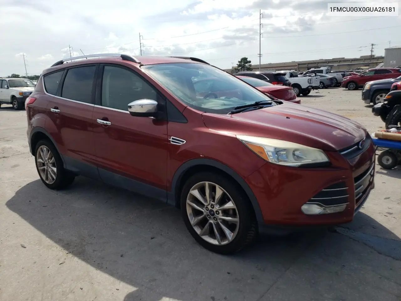 2016 Ford Escape Se VIN: 1FMCU0GX0GUA26181 Lot: 62963065