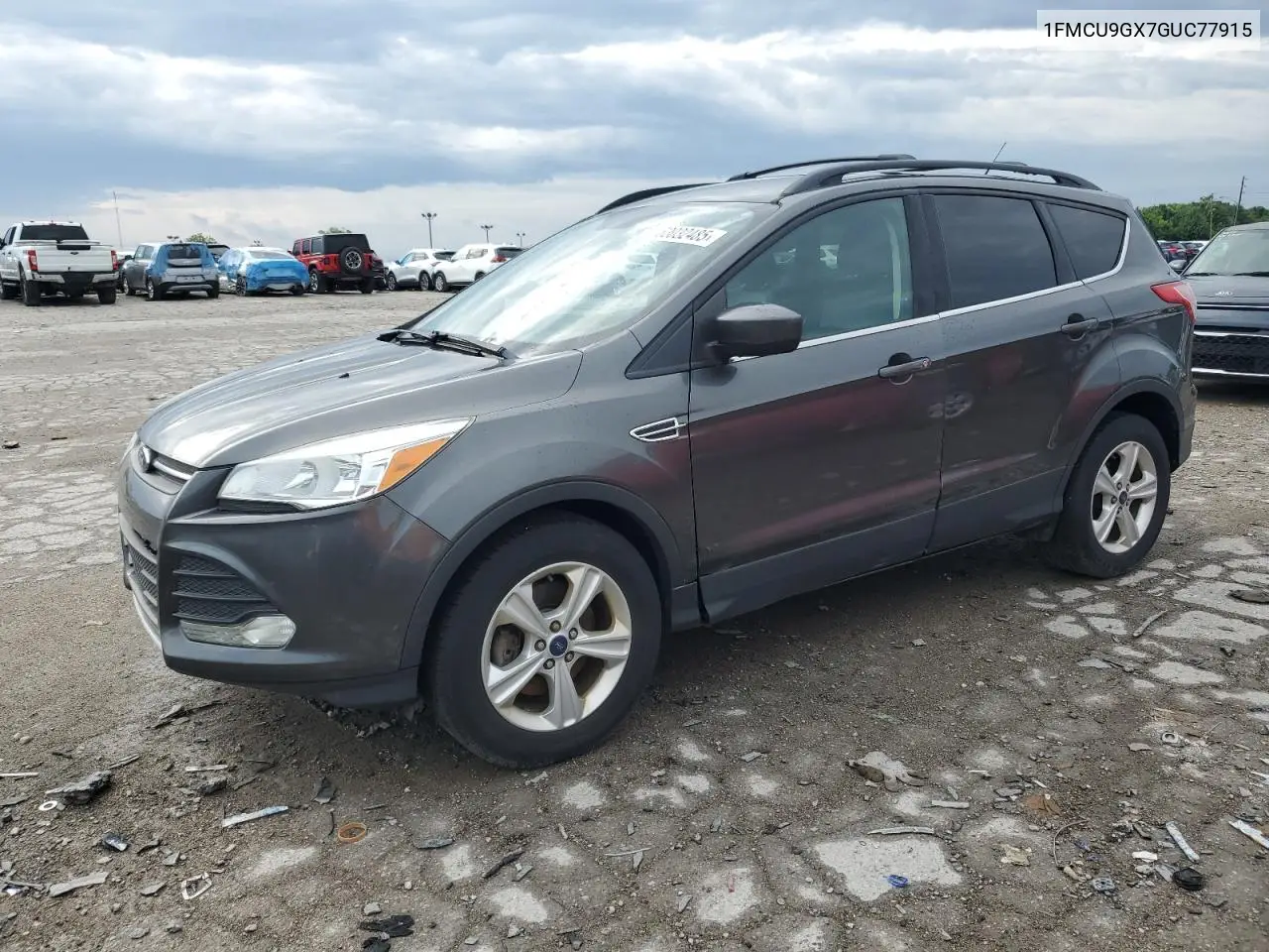 2016 Ford Escape Se VIN: 1FMCU9GX7GUC77915 Lot: 63032485