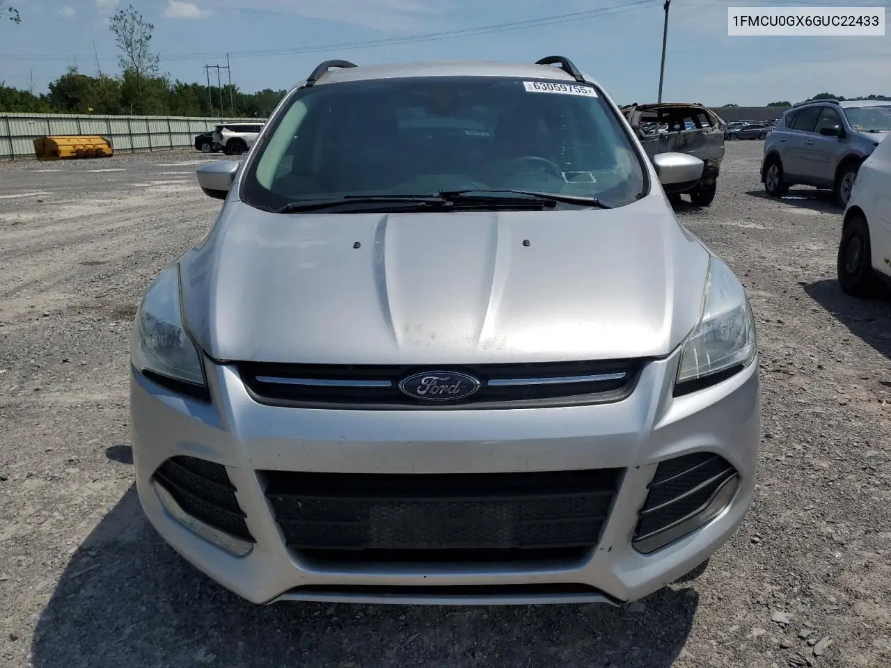 2016 Ford Escape Se VIN: 1FMCU0GX6GUC22433 Lot: 63059755