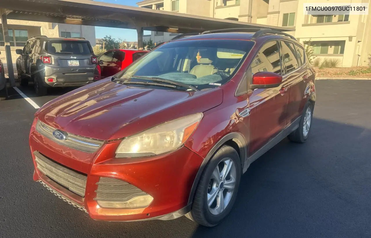 2016 Ford Escape Se VIN: 1FMCU0G97GUC11801 Lot: 63133965