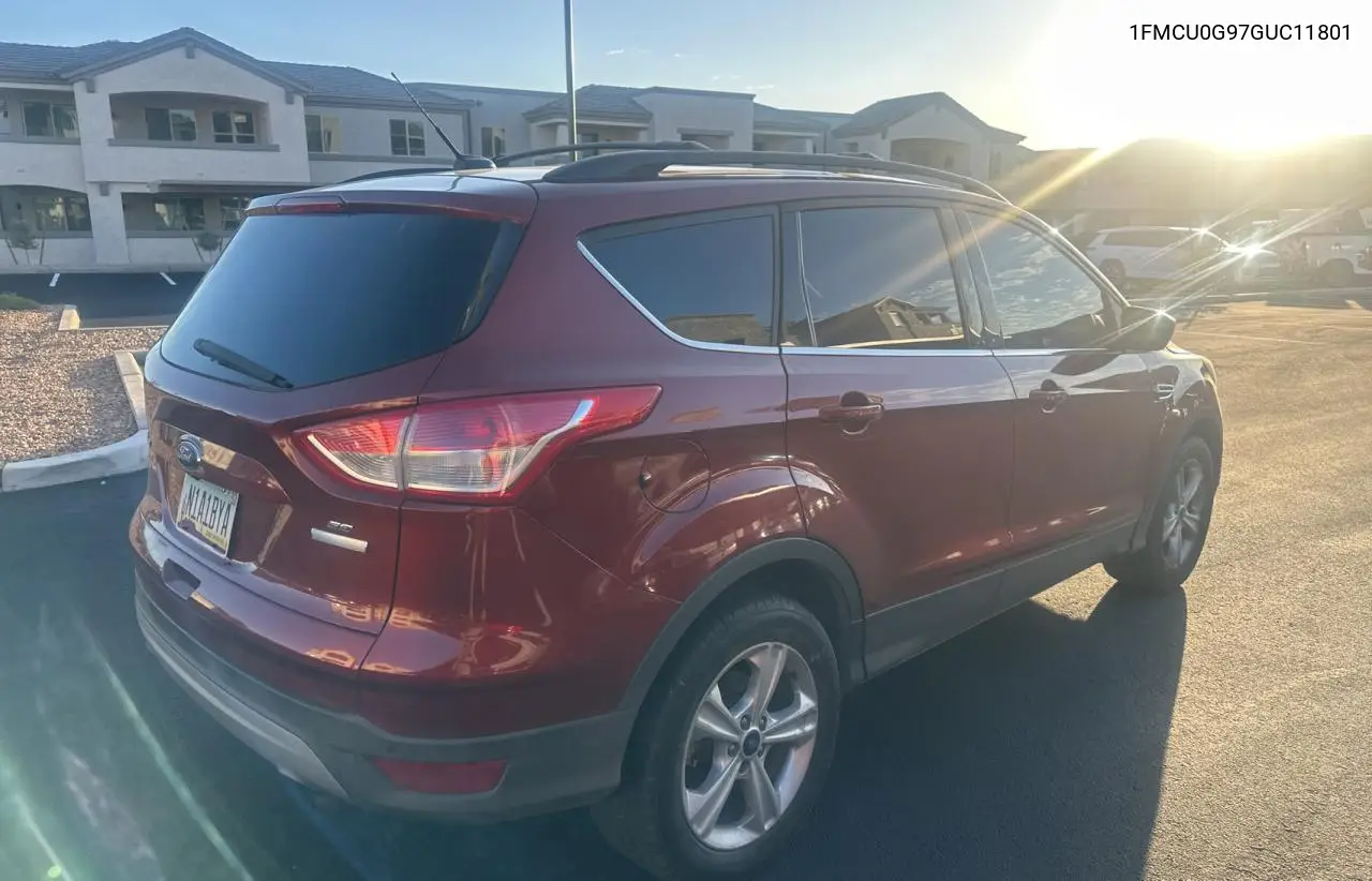2016 Ford Escape Se VIN: 1FMCU0G97GUC11801 Lot: 63133965
