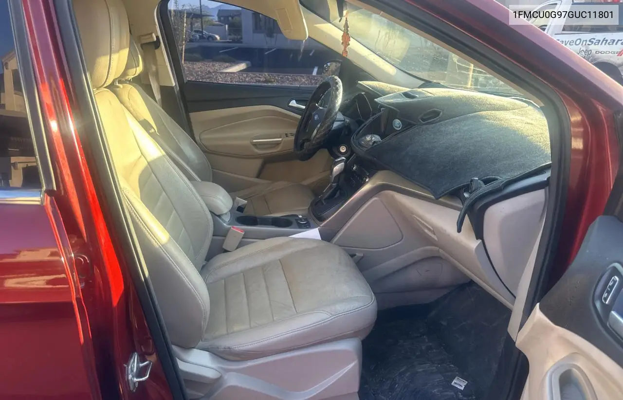 2016 Ford Escape Se VIN: 1FMCU0G97GUC11801 Lot: 63133965