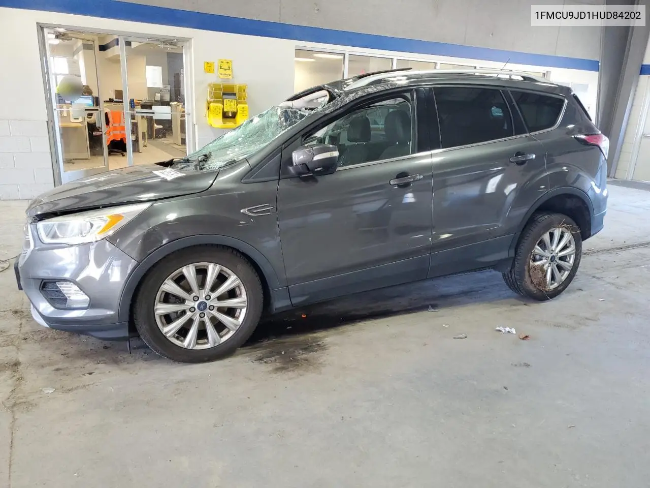 2017 Ford Escape Titanium VIN: 1FMCU9JD1HUD84202 Lot: 50557935