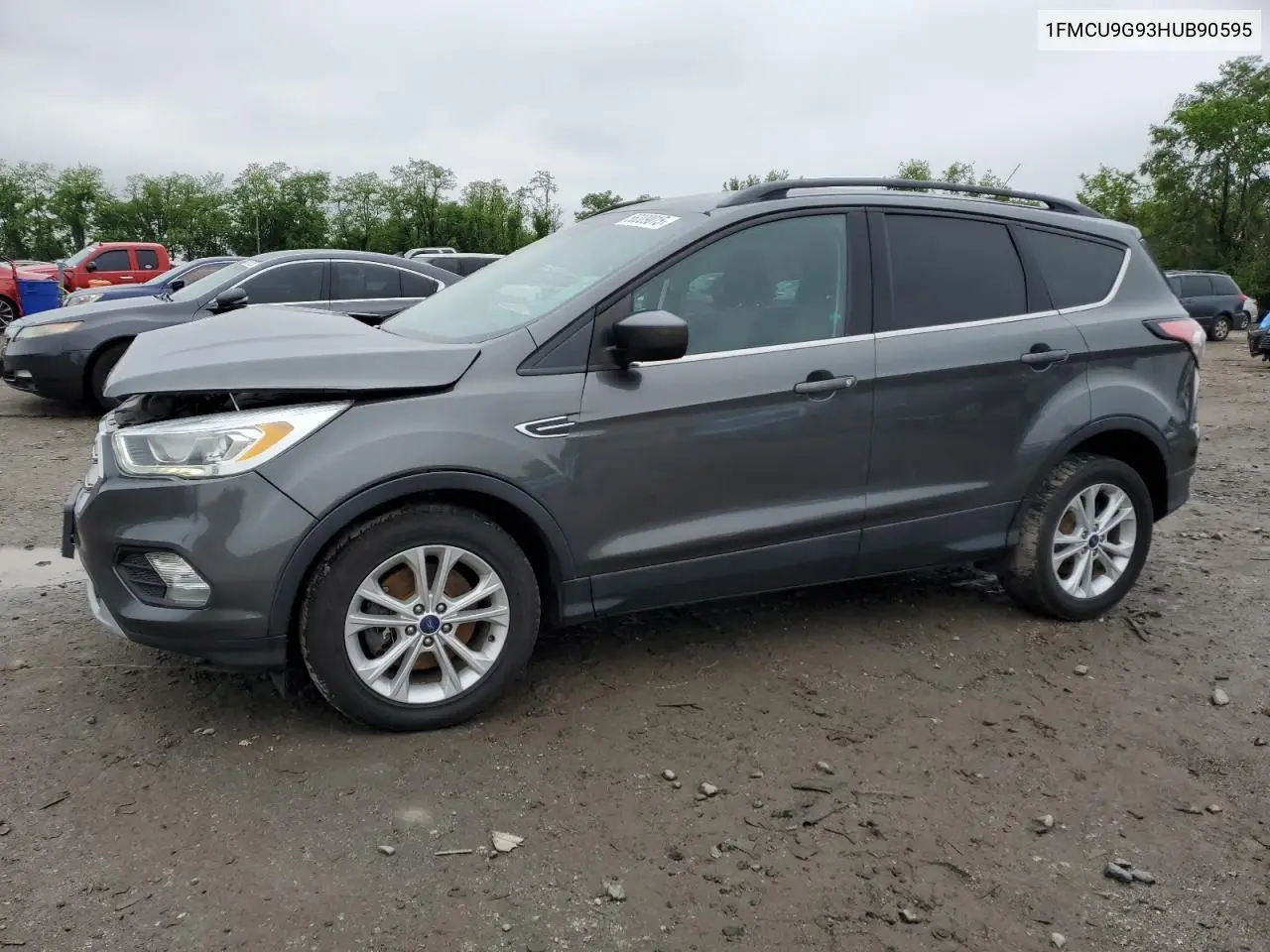 2017 Ford Escape Se VIN: 1FMCU9G93HUB90595 Lot: 56309015