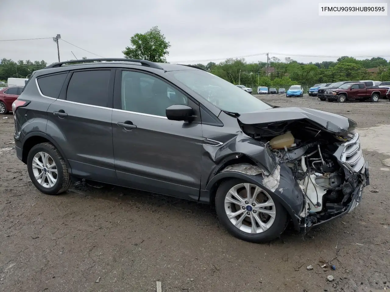 2017 Ford Escape Se VIN: 1FMCU9G93HUB90595 Lot: 56309015