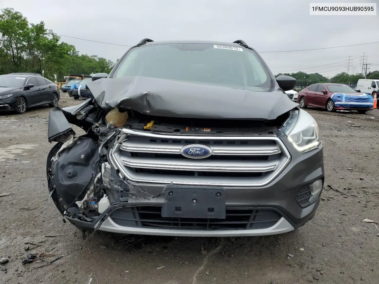 2017 Ford Escape Se VIN: 1FMCU9G93HUB90595 Lot: 56309015