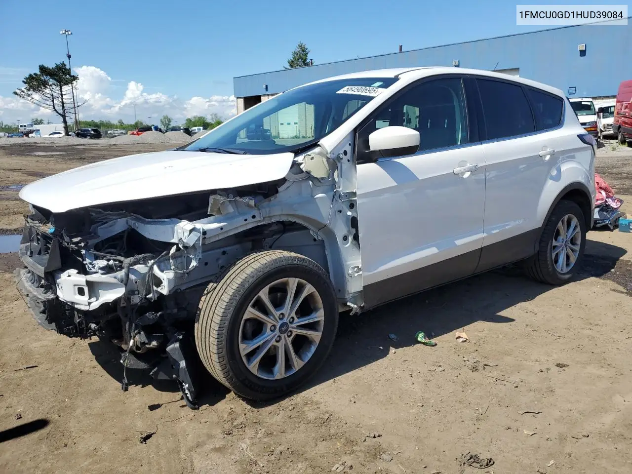 2017 Ford Escape Se VIN: 1FMCU0GD1HUD39084 Lot: 56490695