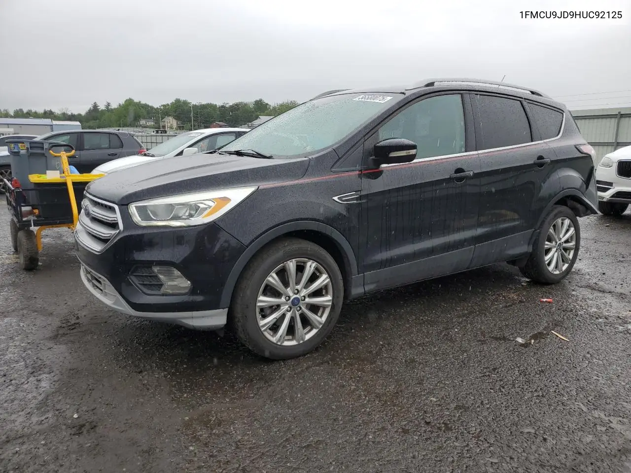 2017 Ford Escape Titanium VIN: 1FMCU9JD9HUC92125 Lot: 56580075