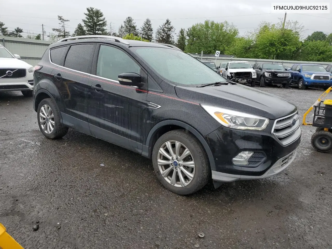 2017 Ford Escape Titanium VIN: 1FMCU9JD9HUC92125 Lot: 56580075