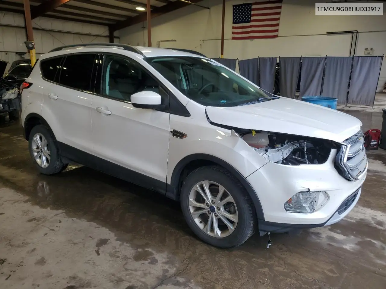 2017 Ford Escape Se VIN: 1FMCU9GD8HUD33917 Lot: 56668955