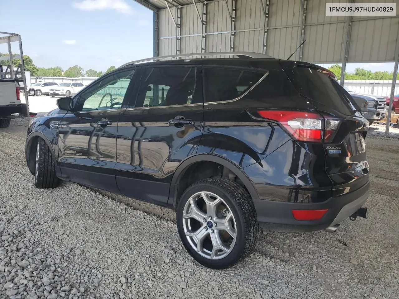 2017 Ford Escape Titanium VIN: 1FMCU9J97HUD40829 Lot: 56828865