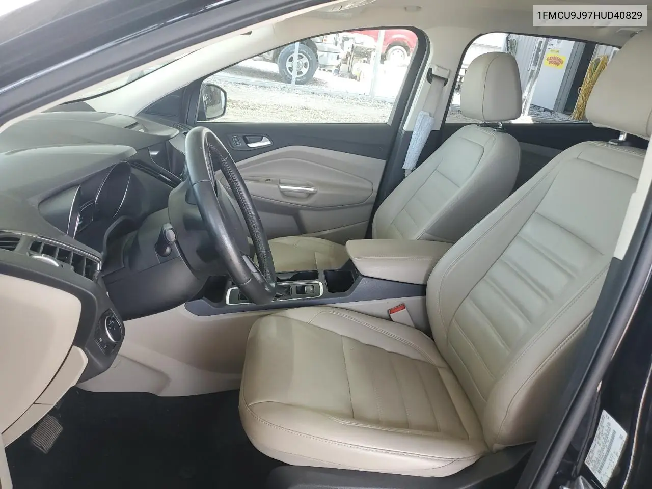 2017 Ford Escape Titanium VIN: 1FMCU9J97HUD40829 Lot: 56828865