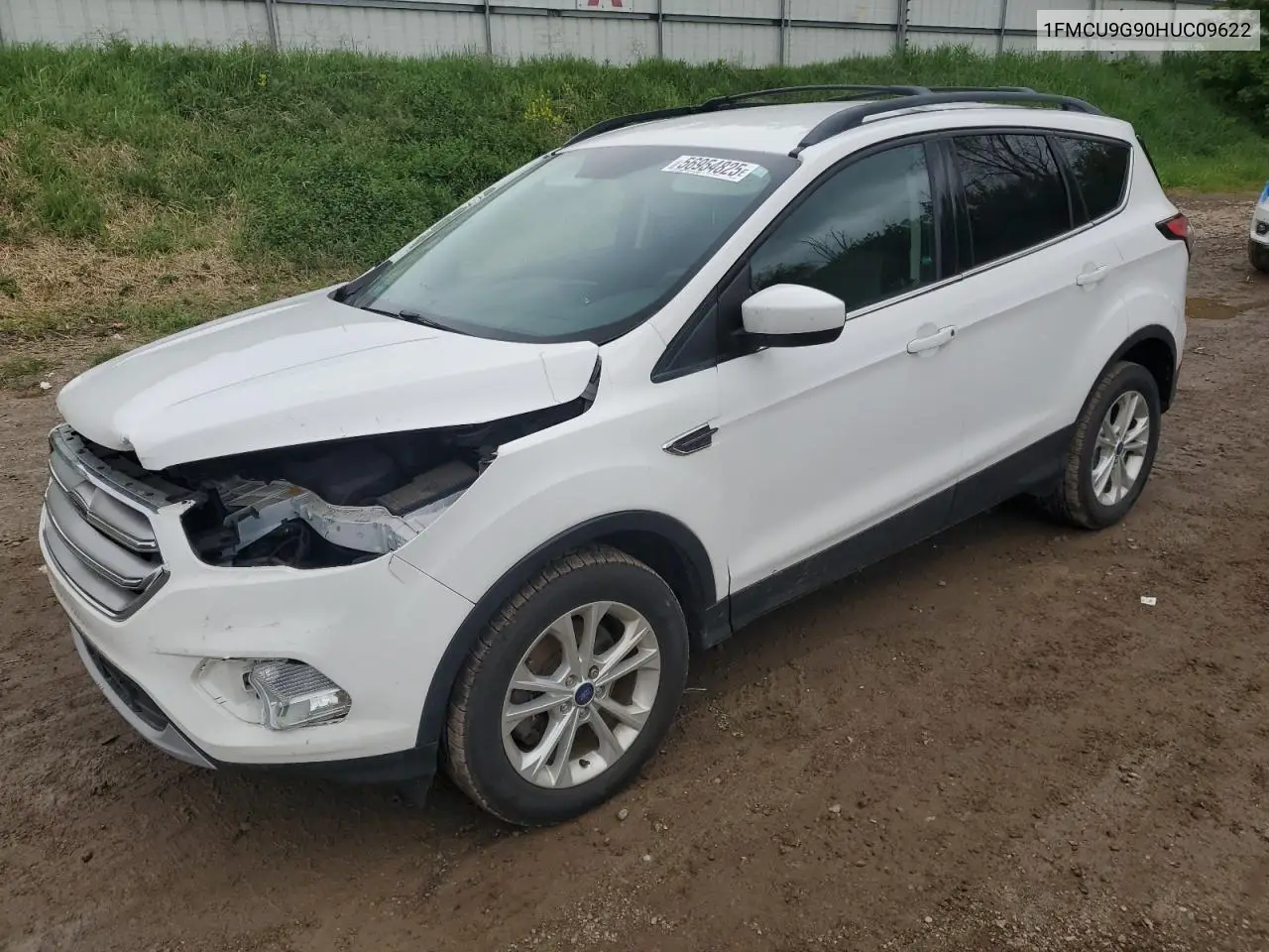 2017 Ford Escape Se VIN: 1FMCU9G90HUC09622 Lot: 56954825